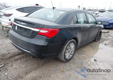 2012 Chrysler 200 Lx z USA, uszkodzony, nr VIN 1C3CCBAB5CN320698